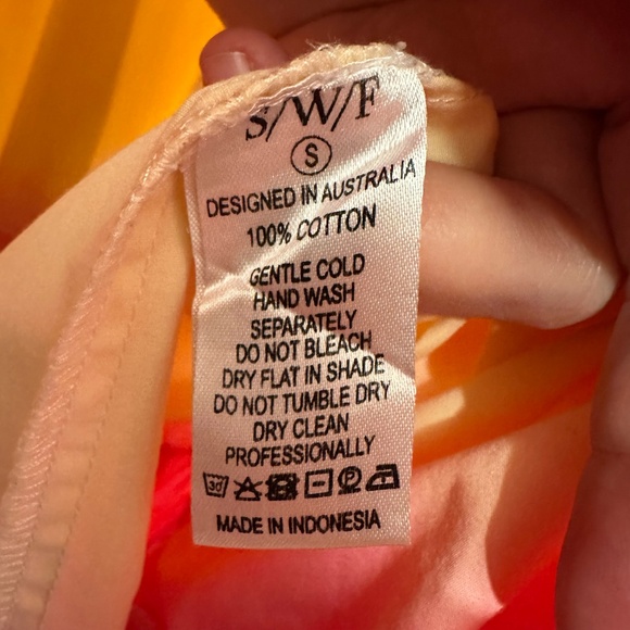 RTR S/W/F Sunset Tiered Maxi - size S - Picture 6 of 7